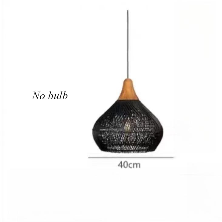 Modern Hot Selling Rattan Craft Chandelier Home Hand-woven Chandelier Suitable for Home Party Decoration Penant Lights