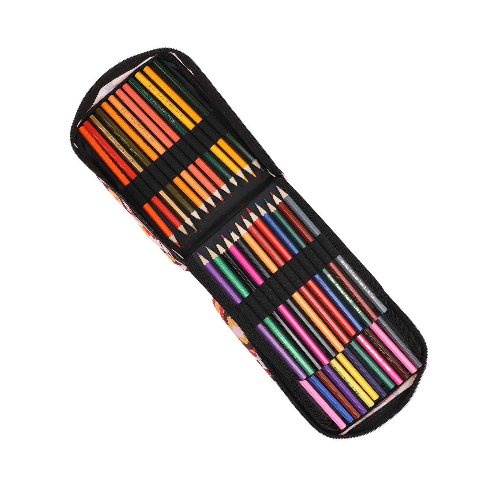 

Набор карандашей 72 цвета с портативной нейлоновой сумкой Цветные карандаши для рисования, раскрашивания, живописи, эскизов, штриховки