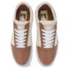 Vans Ward Deluxe Low-Top Skateboard Shoes Men's Brown White Sneakers VN000C4UB5X
