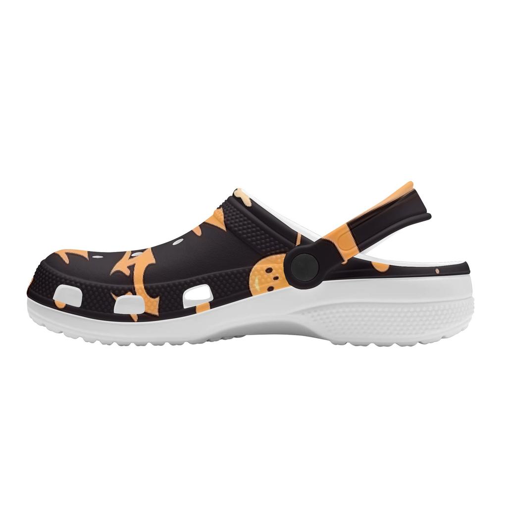Allover Printed EVA Clogs for Women Men Breathable Lightweight Slip On Casual Footwear Soft Summer Sandals Daily Walking
