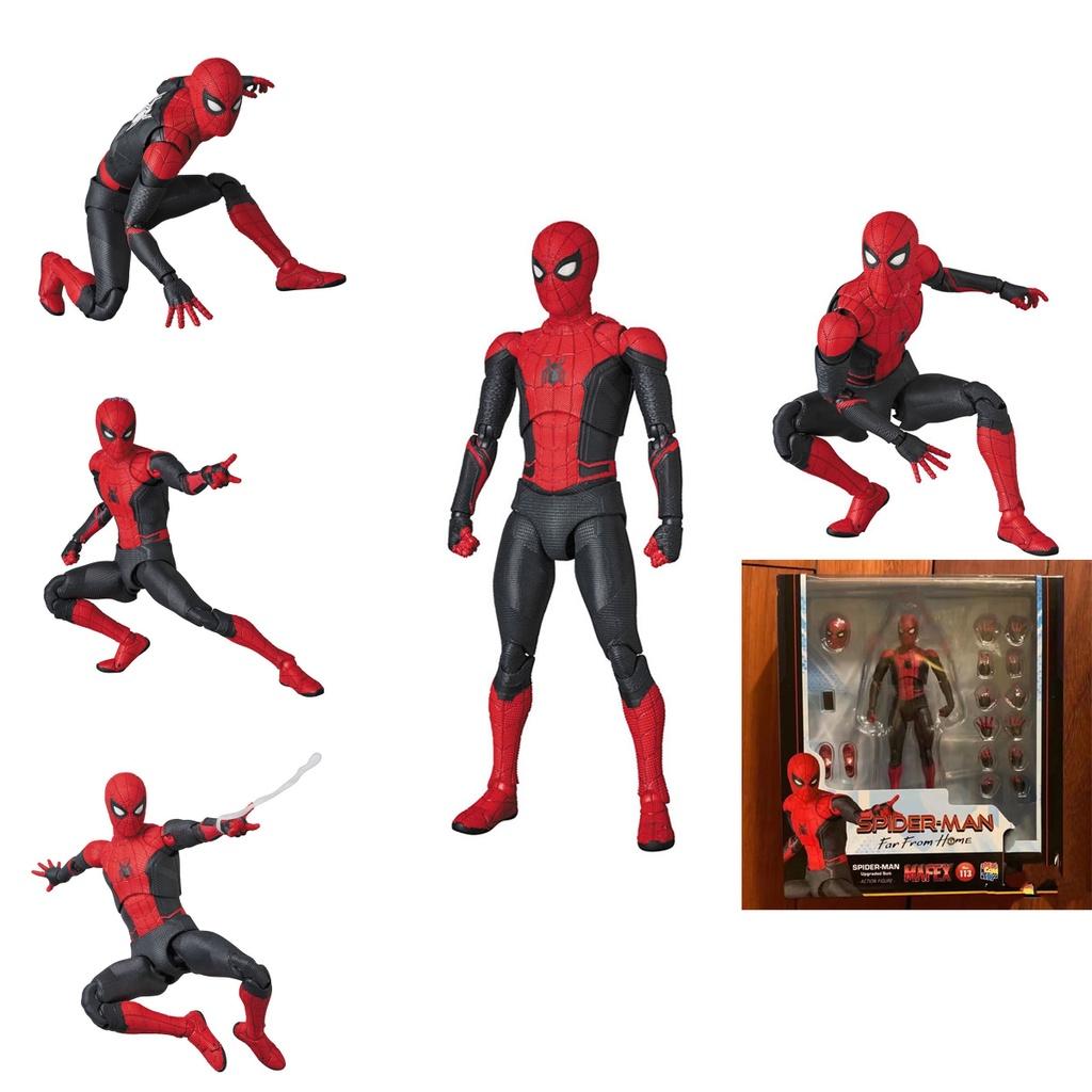 Legendary Spider-man 15cm Action Figure Upgrade Suit Model Toy