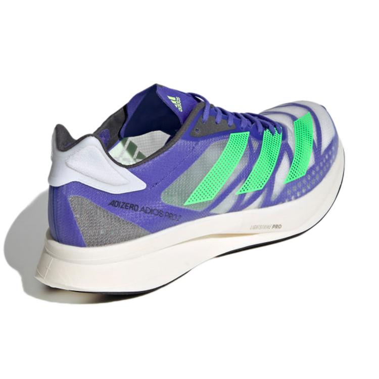New Adidas Adizero Adios Pro 2 Sonic Ink Screaming Green FY4082