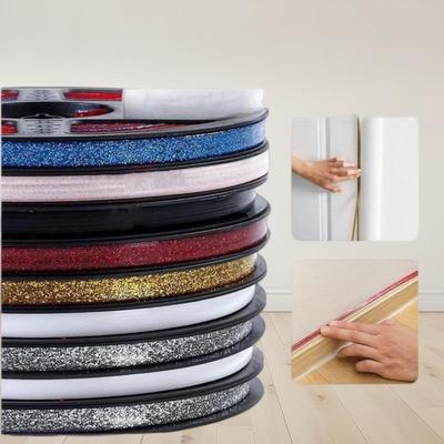 Multi-color Self-adhesive Beauty Seam Stickers, Edge Trim Strips, Gypsum Lines, and Tile Flat Edge Trim.