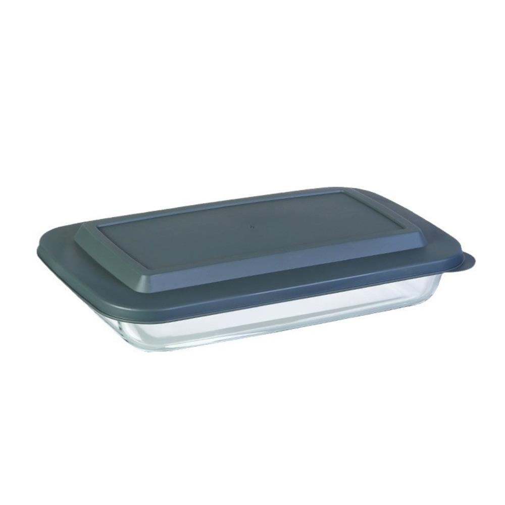 Rectangular Glass Baking Dish High Temperature Resistant Baking Pans Lasagna Baking Tray Oven