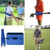 Golf Club Bag With Side Pocket Nylon Golf Club Carrier Bag Carry Driving Range Travel Bag Golf Training Organizer