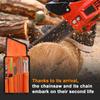 Versatile Chainsaw Sharpening Kit Multi-purpose Chainsaw File Set  Woodworking