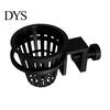 Freshwater Tank Planter Aquarium Plant Holder, Top Hanging Fish Planting Basket with Screw Clamp for Anubias, Aquatic Plants Floating