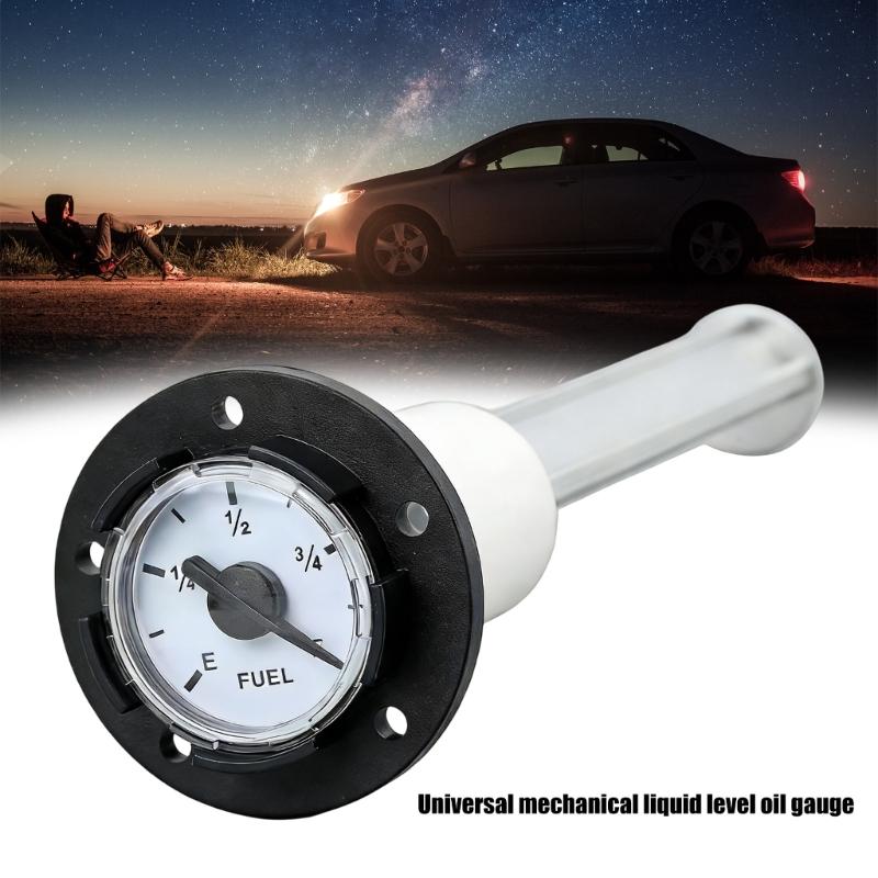 Indicador Mecánico de Combustible Para Monitorización Precisa del Nivel de Aceite En el Vehículo Todas las Condiciones Construcción de Aluminio Fácil Instalación