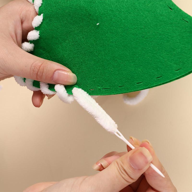 Handmade DIY Christmas Tree Decoration Kit for Kids - Tabletop Ornament Craft Set