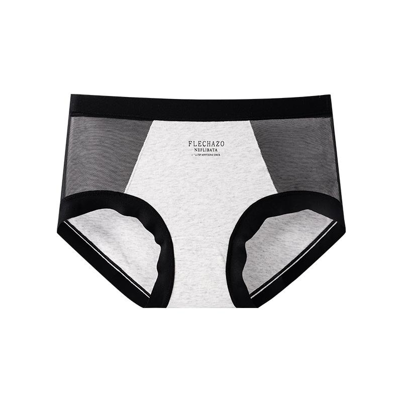 

Женское Новое Весенне-Осеннее Нижнее Белье из Чистого Хлопка 10A с Антибактериальной Ластовицей, Мешочек для Бедер и Талии, Бесшовное XL