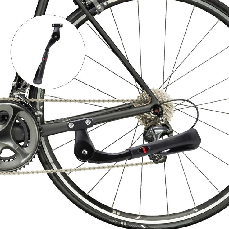 Adjustable Bicycles Kickstand Stand Side Rear Parking Rack Aluminum Alloy Road Bike Kickstand Parking Stand Enduring