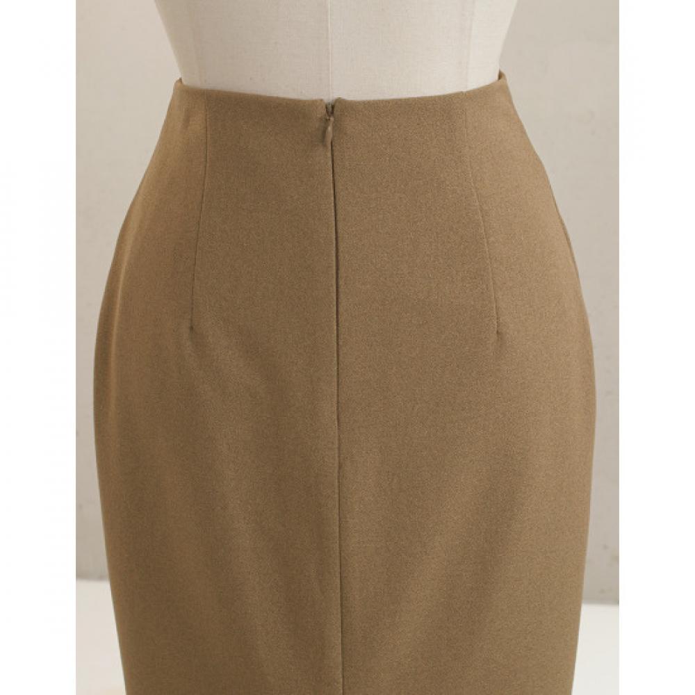 Win Luxury Gold Button Peplum Jacket