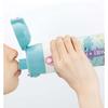 Skater Children's Stainless Steel Kids Water Bottle Direct Drinking 470ml Happy & Smile Girls SDC4