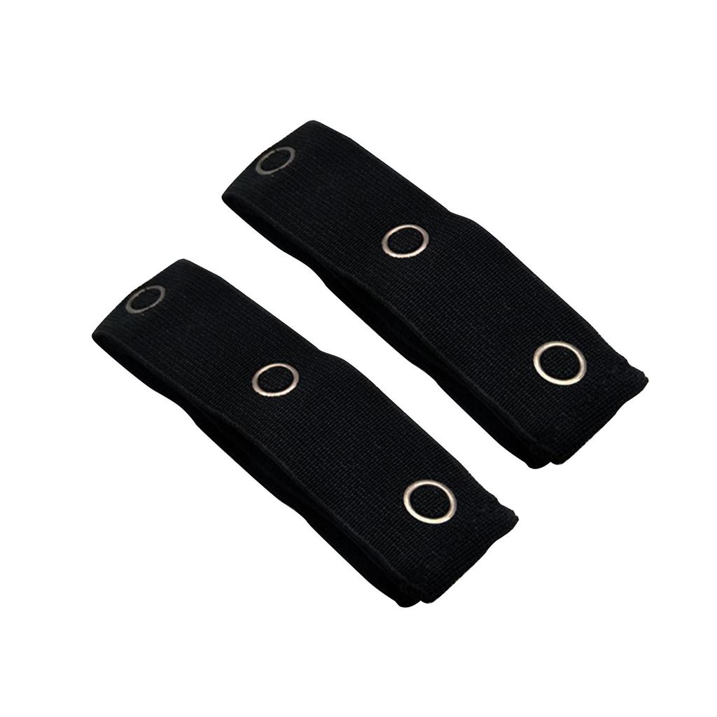 Set of 2 Pants Button Extenders Spare Reusable Multifunctional Adjustable Easy To Use Snap Button Waistband Extenders for Pants
