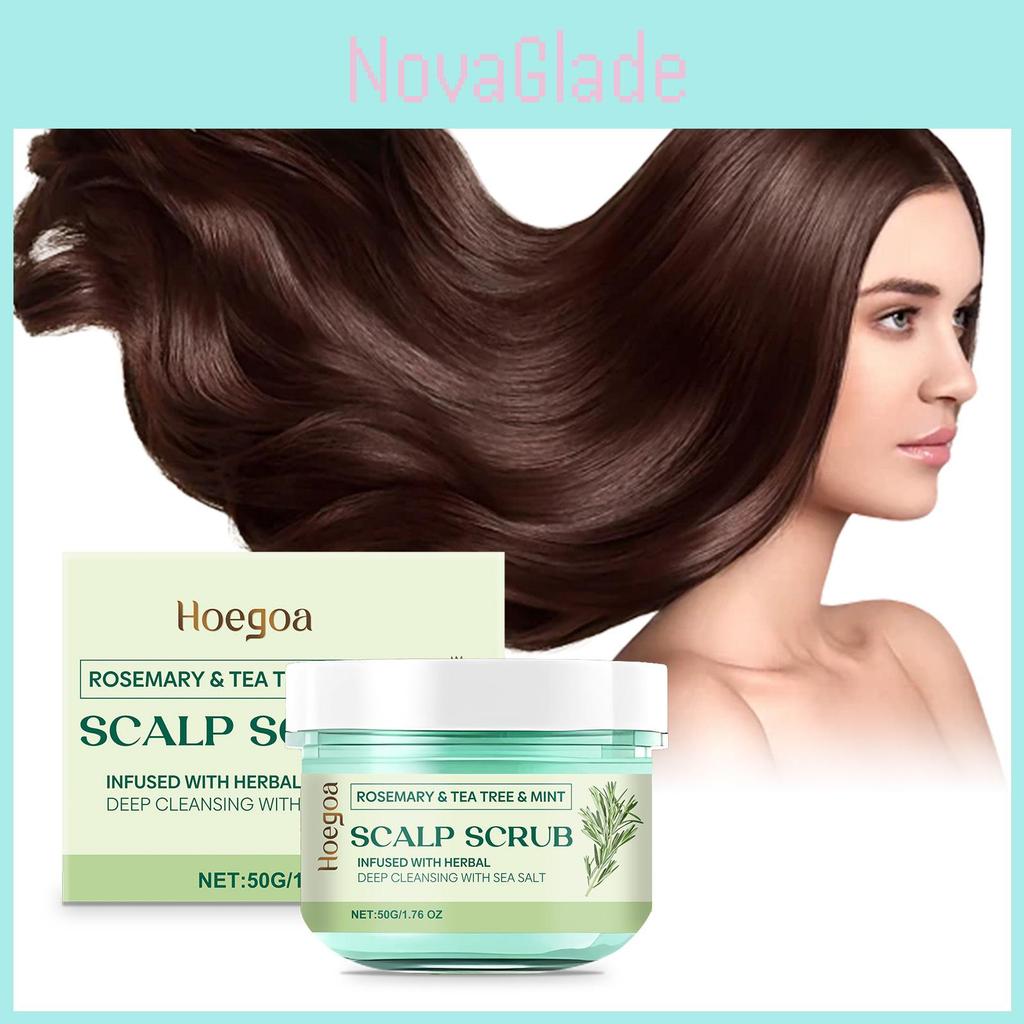 Hoegoa Rosemary Hair Scrub Gentle Nourishing Treatment For Strong And Healthy Hair