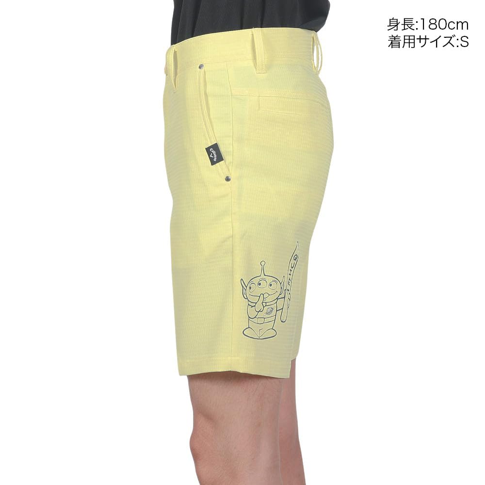 Shorts STORY Golf C23127140 M [Callaway] Men's [TOY Collaboration] (Waist Stretch) / / 1061_Yellow