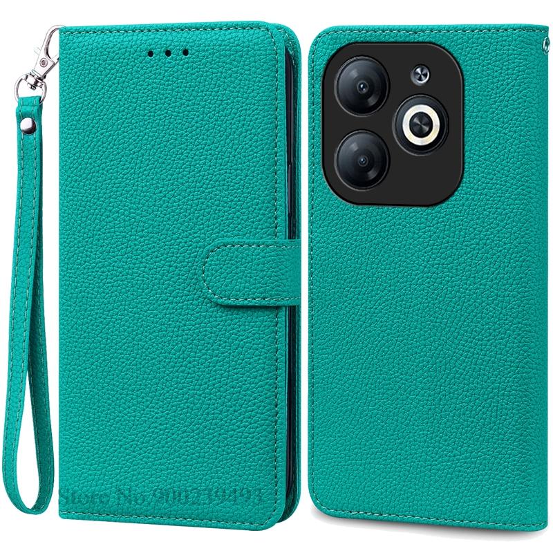 For Infinix Smart 8 / Smart 8 Pro Case Wallet Leather Flip Cover For Infinix Smart 8 Case 8 Plus X6525 X6525D X6525B Phone Cover