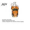 Whiskey Decanter Sasquatch Foot Bottle, Shaped Glass Wine Kitchen Bottle Decorative Liquor for Home Bar Parties High Borosilicate
