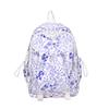Schoolbag1011 new graffiti print backpack female Korean version trend high school student schoolbag junior high school student casual backpack