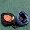 Basketball Bag Crossbody Drawstring Mesh Storage Shoulder Sports Ball Organizer Pouch Carrying with