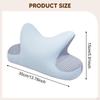 Pillow Adults Ergonomic Soft Multipurpose 35 Cmx15 Cm Lightweight Washable Cover Back Cushion