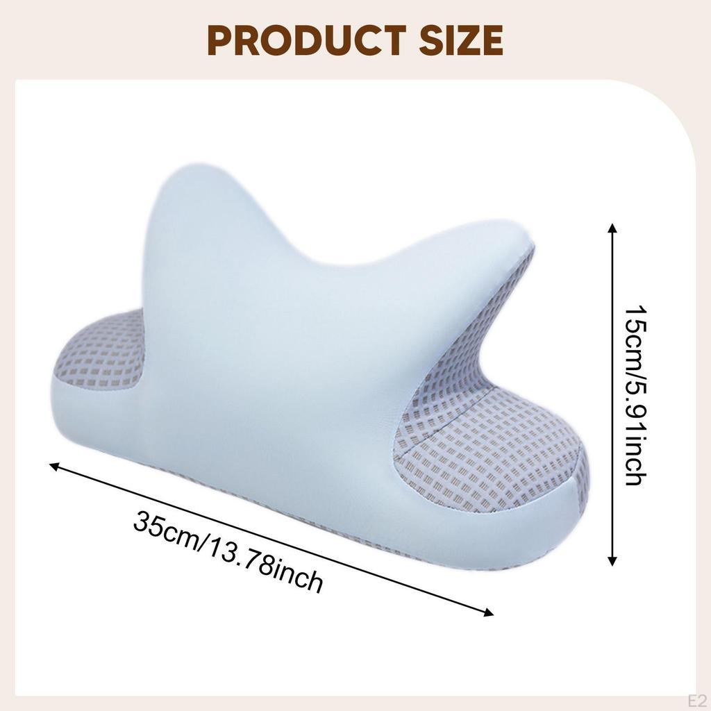 Pillow Adults Ergonomic Soft Multipurpose 35 Cmx15 Cm Lightweight Washable Cover Back Cushion