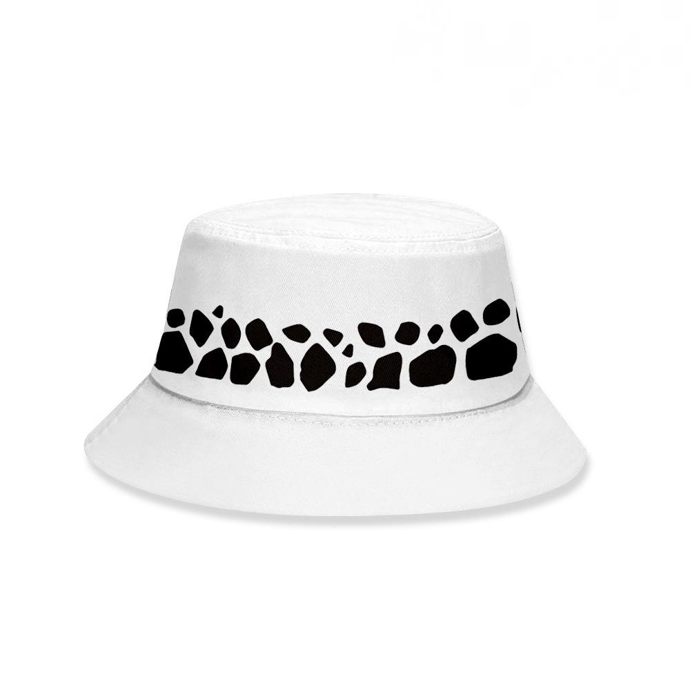 Unisex Printed Bucket Hat Japanese Anime Cartoon Graphic Sun Hat Foldable Outdoor Beach Fisherman Headwear Men Women Travel