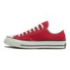 Converse Anni '70 Scarpe di Tela Comode a Punta Rotonda con Tomaia Bassa Sneakers Unisex Rosse A10276C