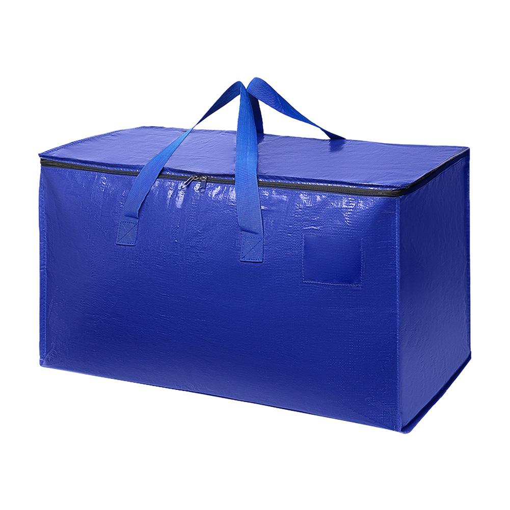 Extra Large Packing Storage Bag Wear Resist Laundry Shopping Bag Multifunction Heavy Duty Storage Bag Home Storage Packing Tool синий