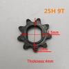 Pinion Motocicletă 9T 11T 13T 25H Motocicletă Trotinetă Electrică Pentru Lanț 25H Motor Pinion Angrenaj Motor DC Piese Motocicletă