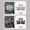 Car door audio horn cover made of stainless steel material interior modification part For Toyota Sienna XL40   2024 2025