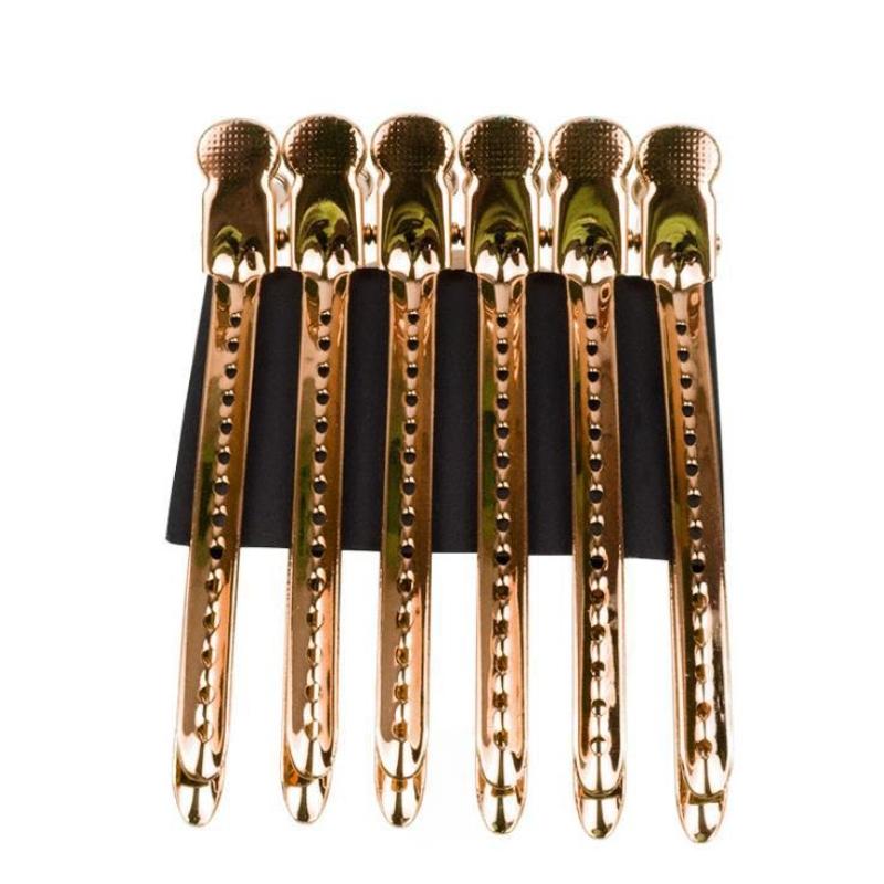 12pcs Salon Professional Hair Clips  Alligator Hair Clips Duckbill Sectioning Clamps Styling Wave Tool for Barber Hair Accessory