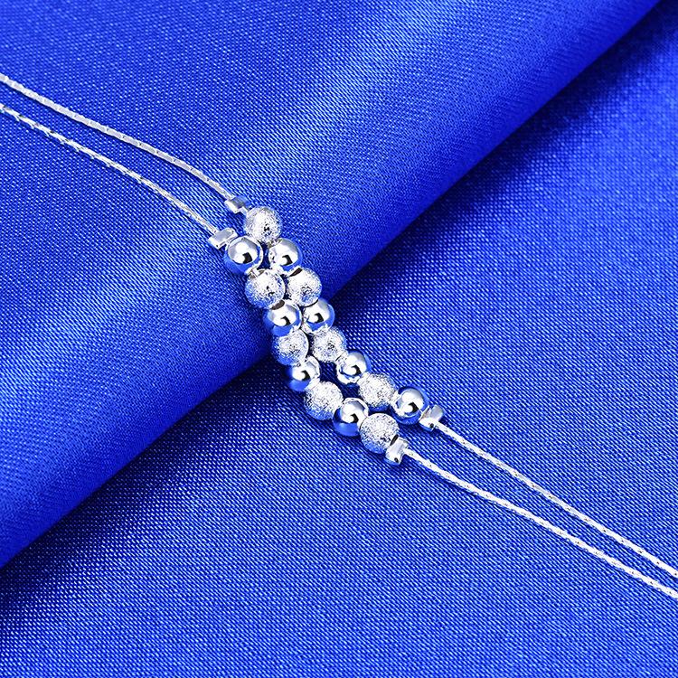 Fashion Elegant Simple Double Layer Sixteen Beads Ladies Bracelet Summer Fashionable and Versatile