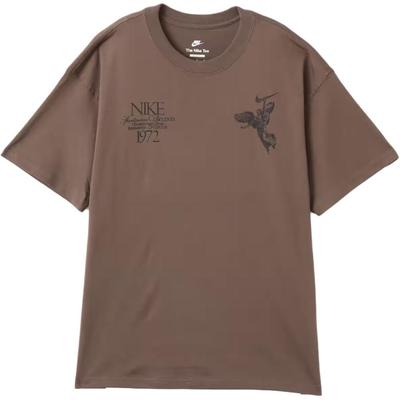 Nike As U Nsw Tee M90 Oc Wings Vict Ironstone Loose Soft Skin-Friendly Short Sleeve T-Shirt Unisex Tops HV0168-004