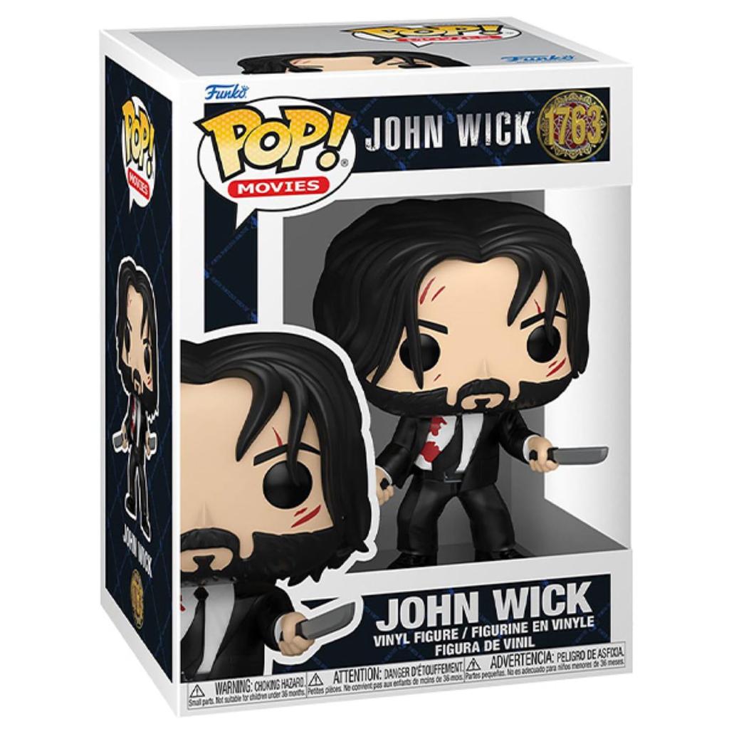 Funko Pop Movies John Wick Collectible Item Figure, [Used]