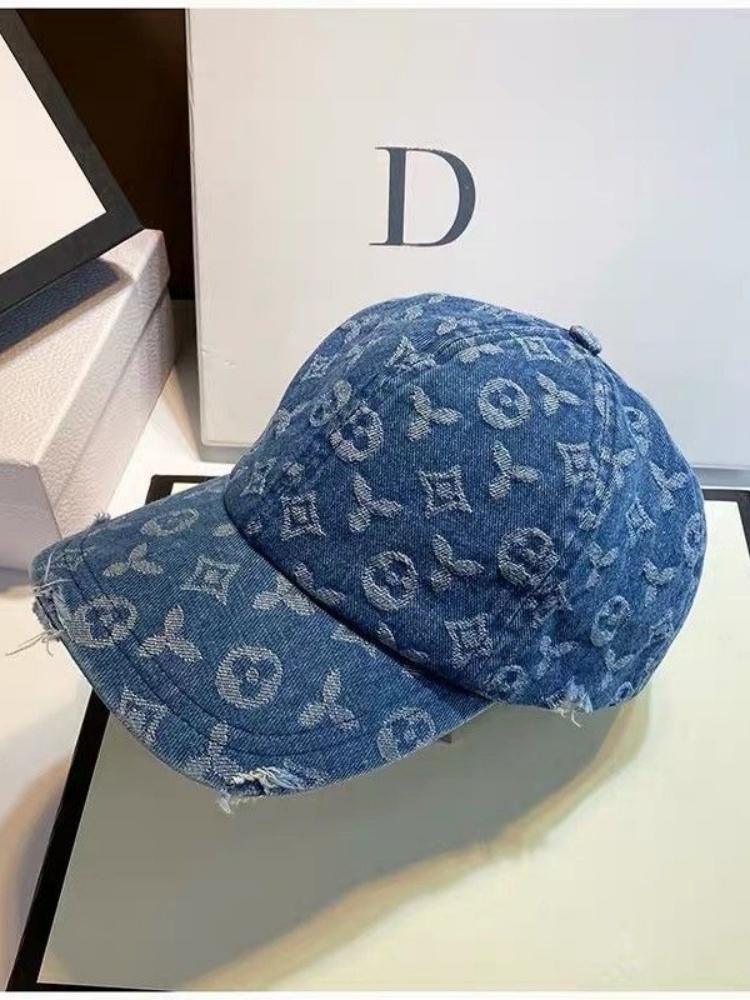 

SIMPLEJEWEL™ Чоловічий та жіночий весняно-осінній сонцезахисний капелюх-панама, повсякденний ковбойський капелюх від сонця з качиним язиком, бейсболка небо синє кольору