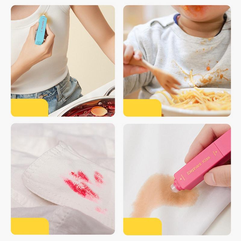 12Ml Portable No Wash Stain Remover Pens Portable Cleaning Brushes Clothes Instant Stain Remover Pens For Clothes And Fabric