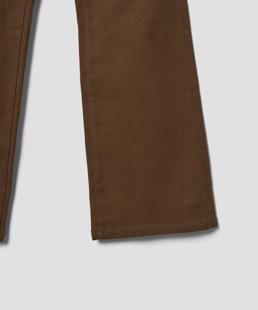 Tuddment Cotton Flared Pants_Camel