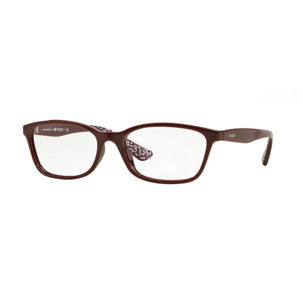 

Vogue Eyewear Vo5024d Asian Fit 2362 Women Eyeglasses Burgundy/53-16-140