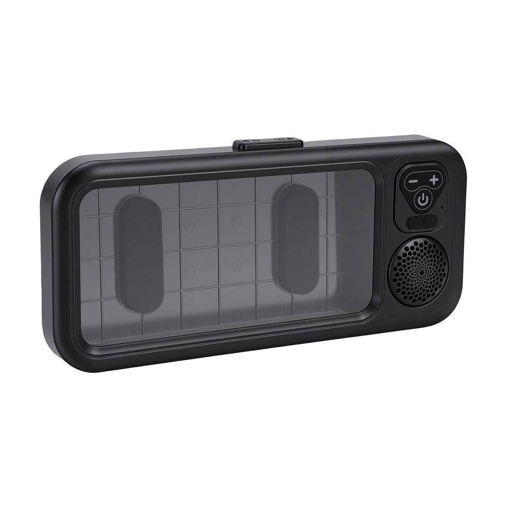 Wireless Speaker With Bathroom Phone Holder Water Proof Shower Phone Holder with Suction Cup 360 Degrees  Surround