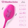 Ženské vibrační vajíčko Výkonný Růžový Vibrátor Klitorální stimulátor Vagina Kegel Ball Bezdrátové dálkové ovládání Sexuální hračka