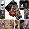 Phone Cover for Motorola Moto G86 G57 E14 E15 G14 G34 G35 G84 G24 A54 G15 Power E22 Casing Soft Case Wallpaper Dachshund Dog