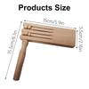 Wood Ratchet Noise Makers Traditional Mexicans Matraca Rattle for Game Wood Rattle Ratchet Instrument for Party Favor