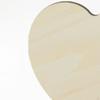 3Pcs Valentine's Day Heart Sign Tabletop Ornaments Gift Wood Love Signs Valentines