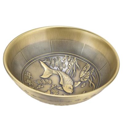 Retro Home Incense Burner Copper Alloy Smoked Incense Burner Holder for Study Room Entrance