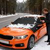 Car Windshield Magnetic Cover Heavy Duty Sunshade Protector Guard With Strap Car Windshield Cover For Snow For Automotive