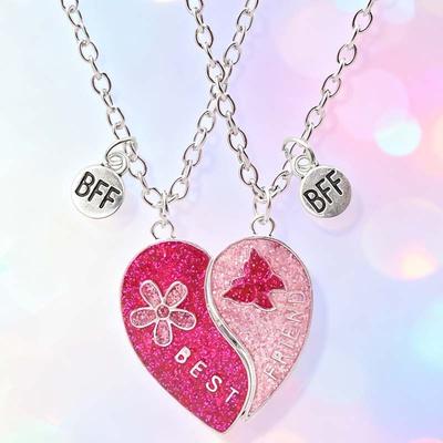 Bff Vriendschapsketting, Magnetische Aantrekking Hart Ketting, Magnetische Ketting Set, Sieraden