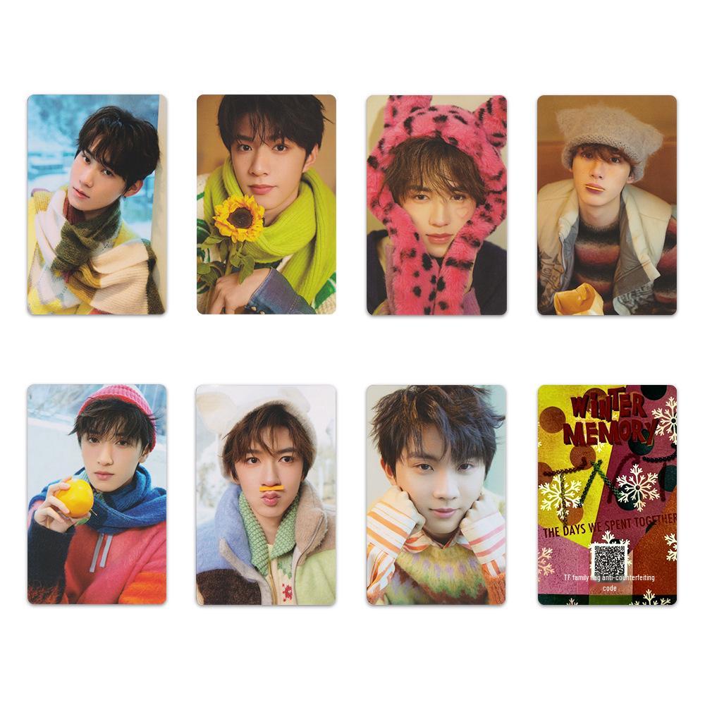 TEENS IN TIMES Winter Memory Song Mini Card - Yaxuan Zhang & Zhenyuan TNT Edition
