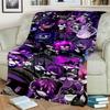 Murder Drones 3D Print Cartoon Uzi V J Robot Gift Blanket,Soft Throw Blanket for Home Bedroom Bed Sofa Travel Picnic Cover Kids