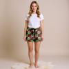 Women's Soft Stretch Flannel Short Side Pocket Drawstring Casual Pajama Pants Soft Pajama Pants